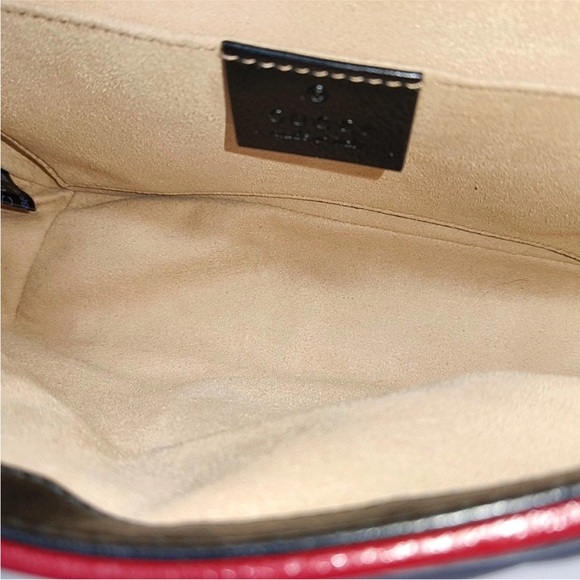 ✨ Gucci GG Marmont Small Matelassé Shoulder Bag – Rare Tricolor ✨ - Picture 8 of 10